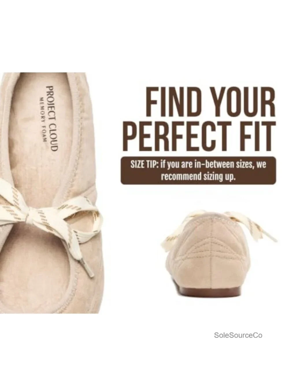 Women's Mary Jane Ballet Flats with Memory Foam Insole, Non-Slip Sole, Elegant